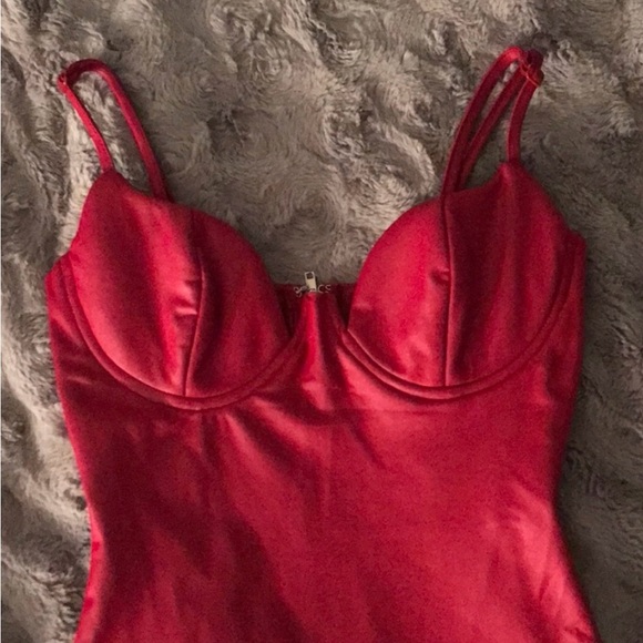 Red “Jessica Rabbit” Maxi Dress - Picture 2 of 5